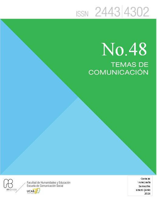 					Ver Vol. 1 Núm. 48 (2024): Temas de Comunicación 
				