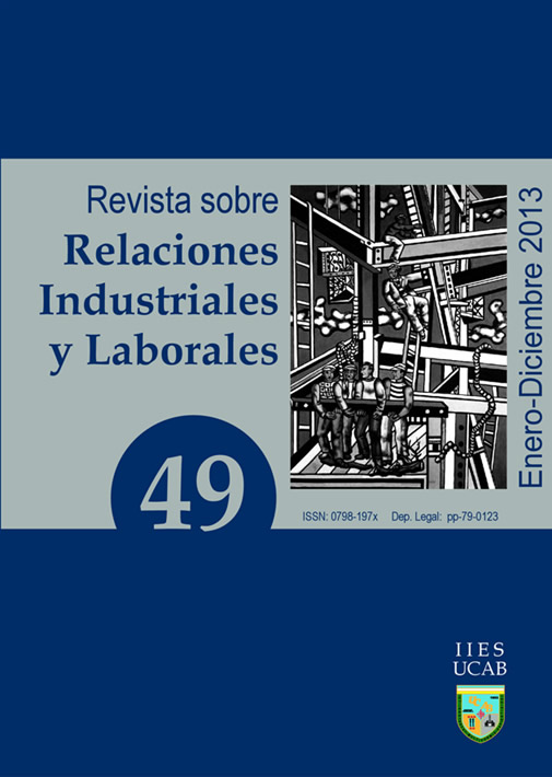 					Ver Núm. 49 (2013): Revista sobre Relaciones Industriales y Laborales
				