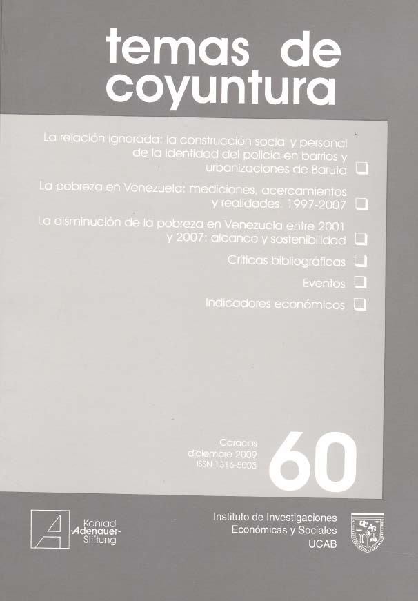 					Ver Núm. 60 (2009): Temas de Coyuntura
				