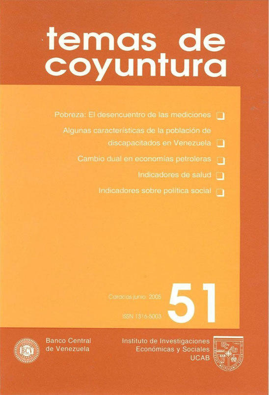 					Ver Núm. 51 (2005): Temas de Coyuntura
				