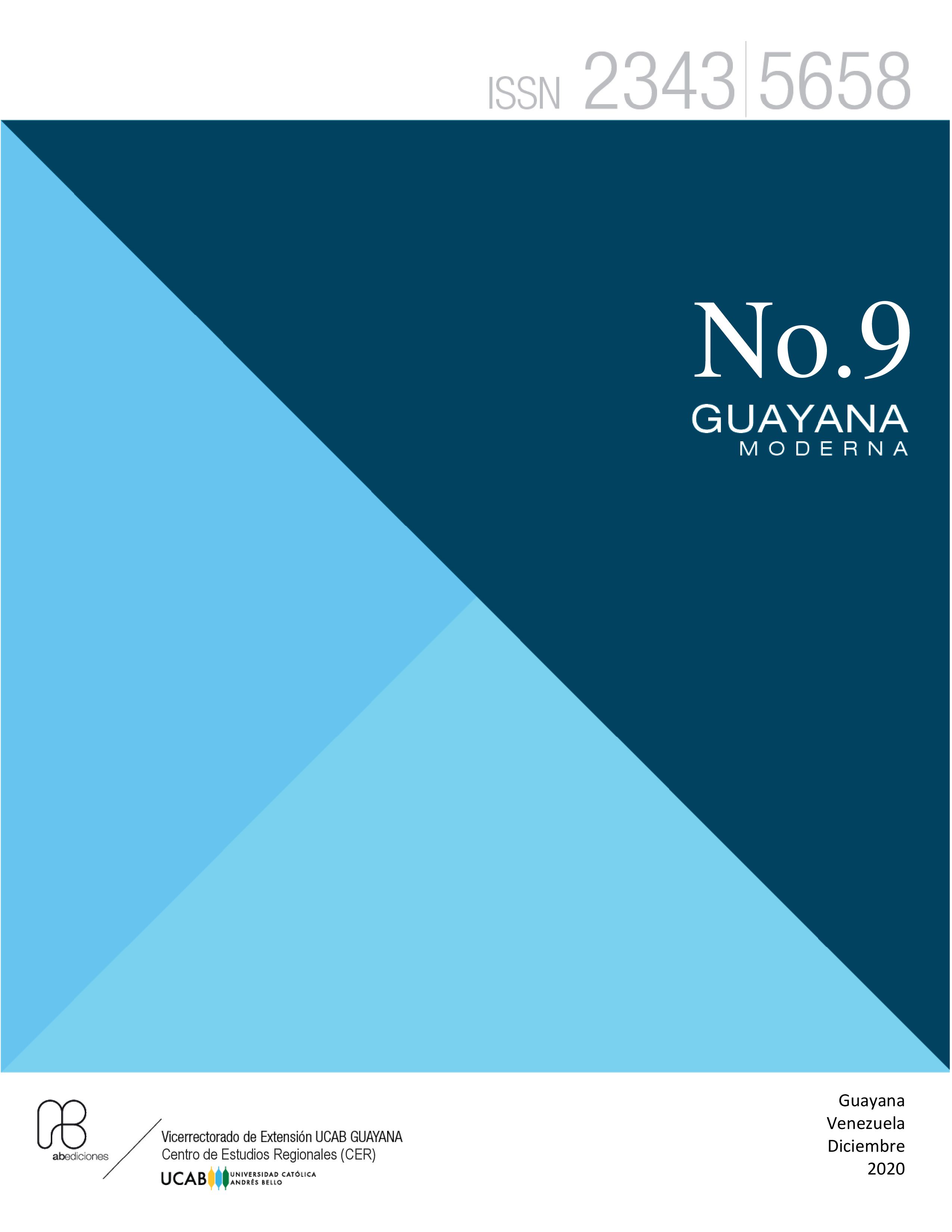 					Ver Vol. 9 Núm. 9 (9): Núm. 9 (2020): Guayana Moderna N° 9 año 2020
				