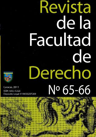 REVISTA DE LA FACULTAD DE DERECHO 65-66