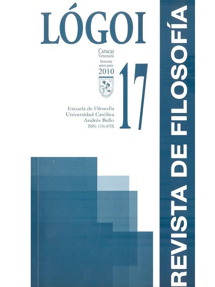 					Ver Núm. 17 (2010): Revista Lógoi. N°17 Revista de Filosofía
				