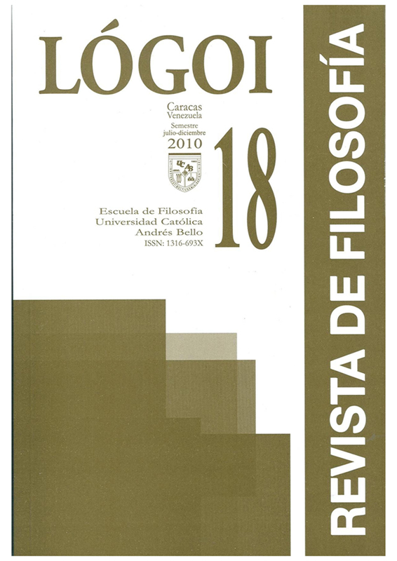 					Ver Núm. 18 (2010): Revista Lógoi. N°18 Revista de Filosofía
				