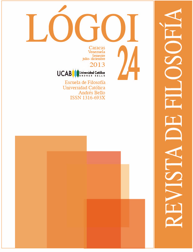 					Ver Núm. 24 (2013): Revista Lógoi. N°24 Revista de Filosofía
				