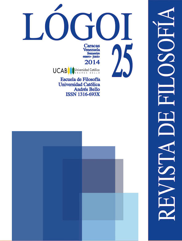 					Ver Núm. 25 (2014): Revista Lógoi. N°25 Revista de Filosofía
				