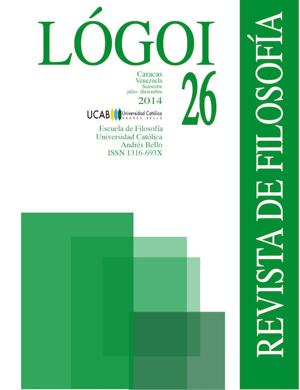 					Ver Núm. 26 (2014): Revista Lógoi. N°26 Revista de Filosofía
				